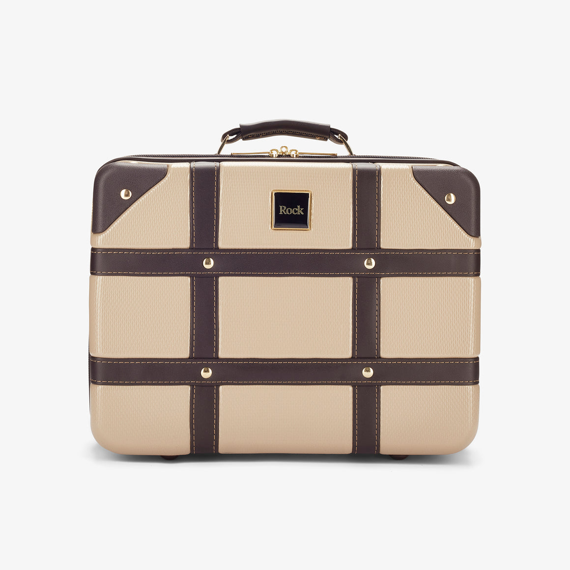 Vintage Vanity Suitcase in Gold