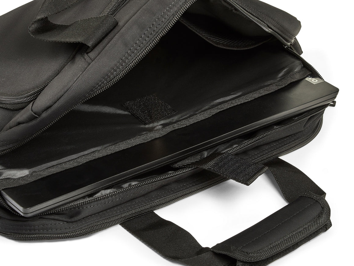 Platinum Briefcase in Black