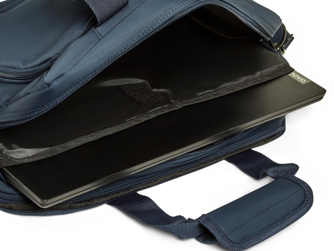 Platinum Briefcase in Navy