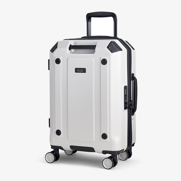 Alpine Small Suitcase in White