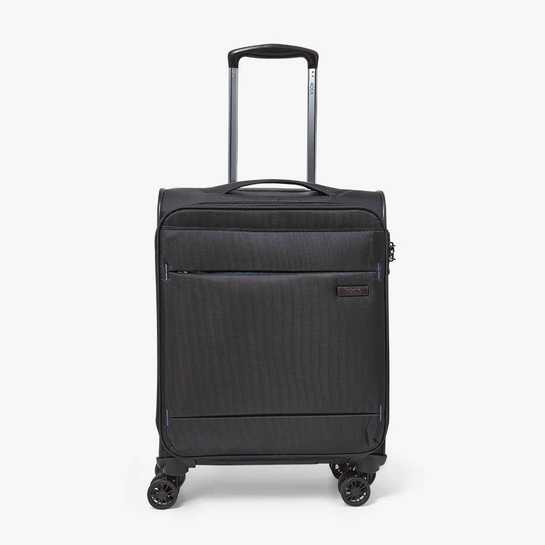 Deluxe-Lite Small Suitcase in Black