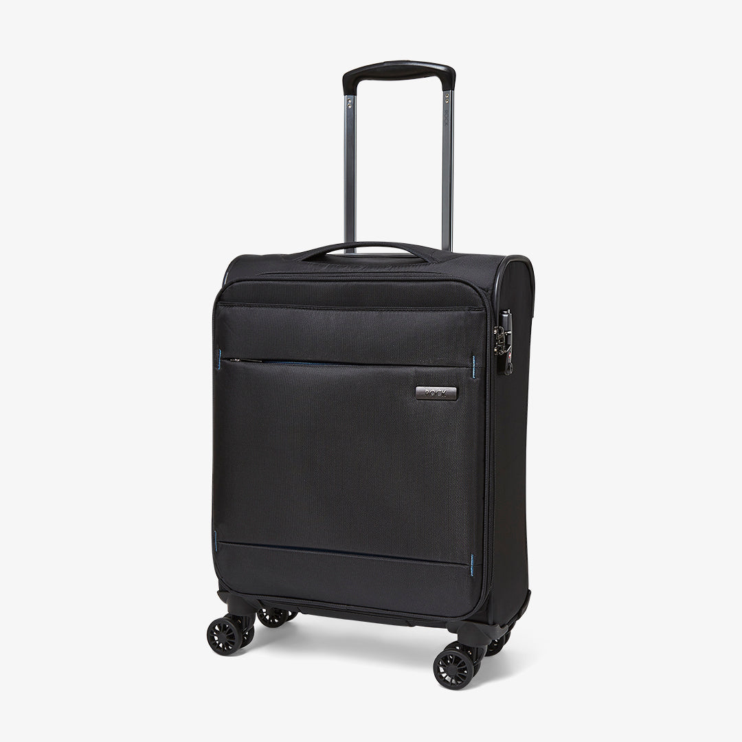 Deluxe-Lite Small Suitcase Black Rock Luggage - Main Image