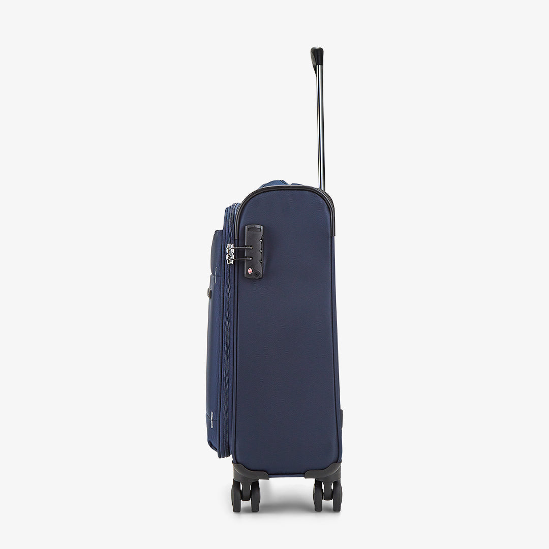 Deluxe-Lite Small Suitcase in Navy