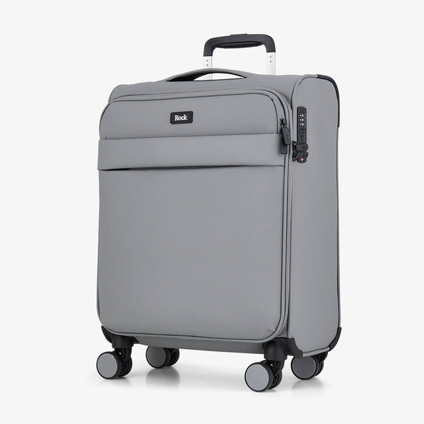 Harper Small Suitcase in Grey