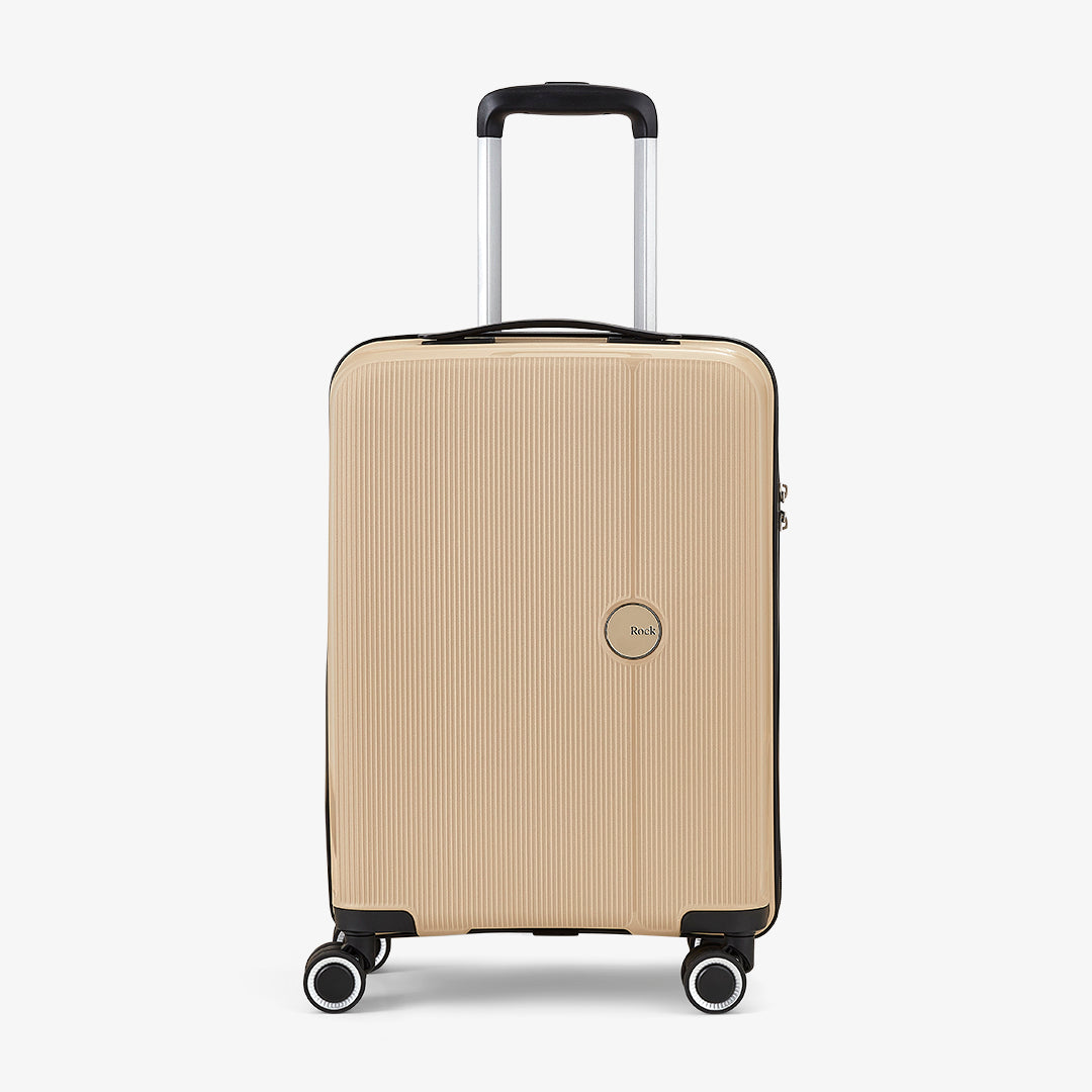 Hudson Small Suitcase in Champagne