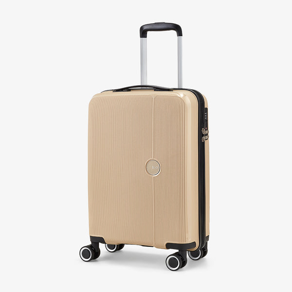 Hudson Small Suitcase in Champagne