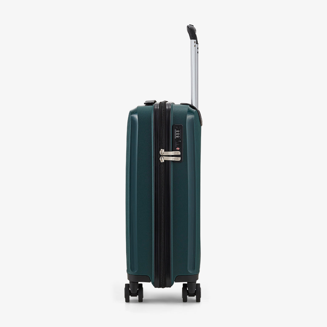 Hudson Small Suitcase in Forest Green