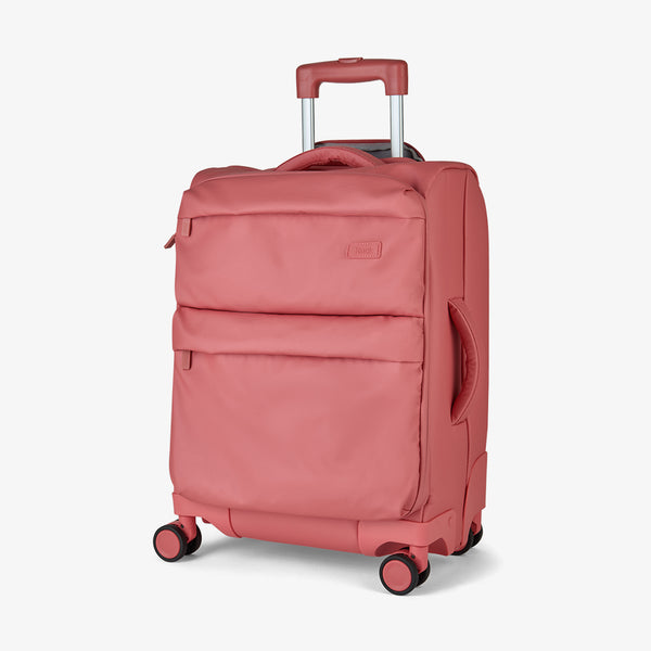Juniper Small Suitcase in Coral