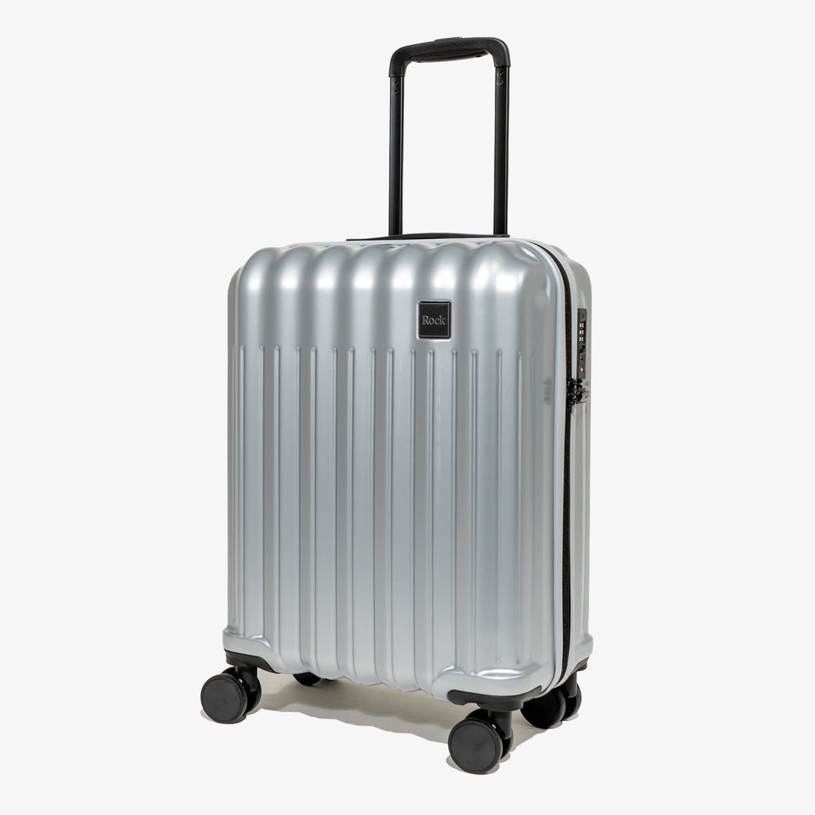 Luna Small Suitcase in Silver