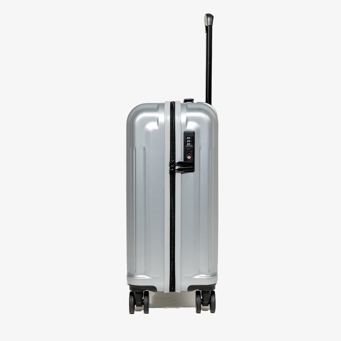 Luna Small Suitcase in Silver