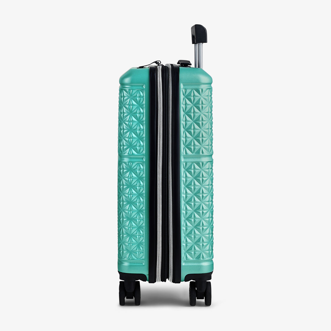 Maya Small Suitcase in Turquoise