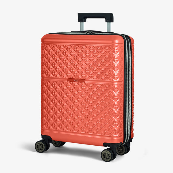 Maya Small Suitcase in Coral