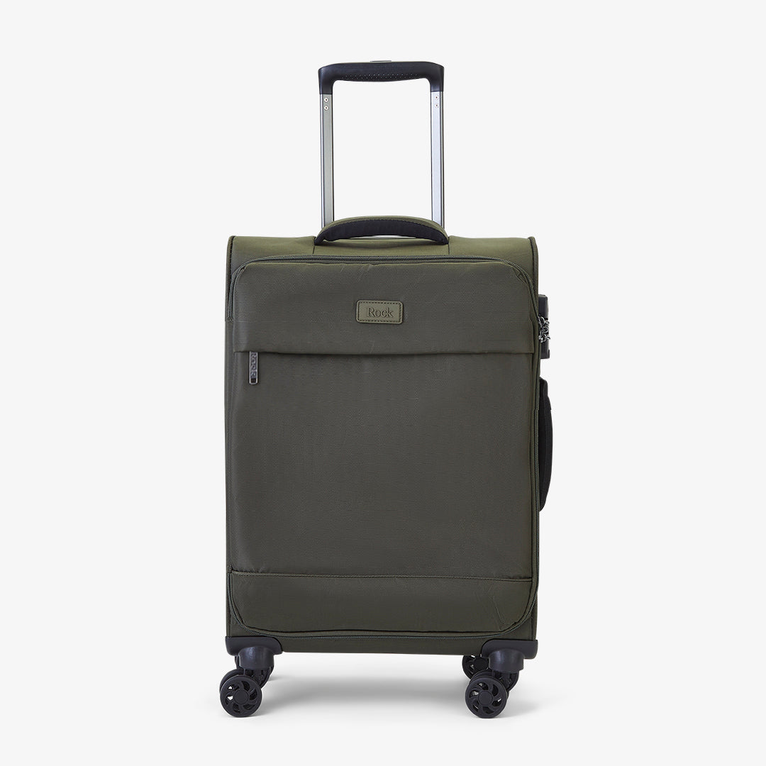 Paris Small Suitcase in Olive Green