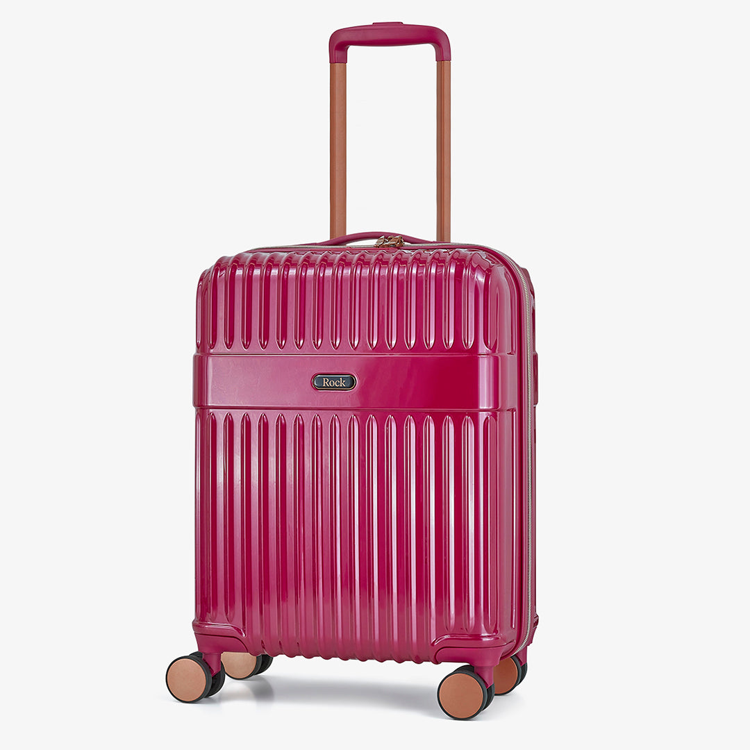 Pink Rolling Case For Work Rejoy 55cm Cabin Luggage Pink American