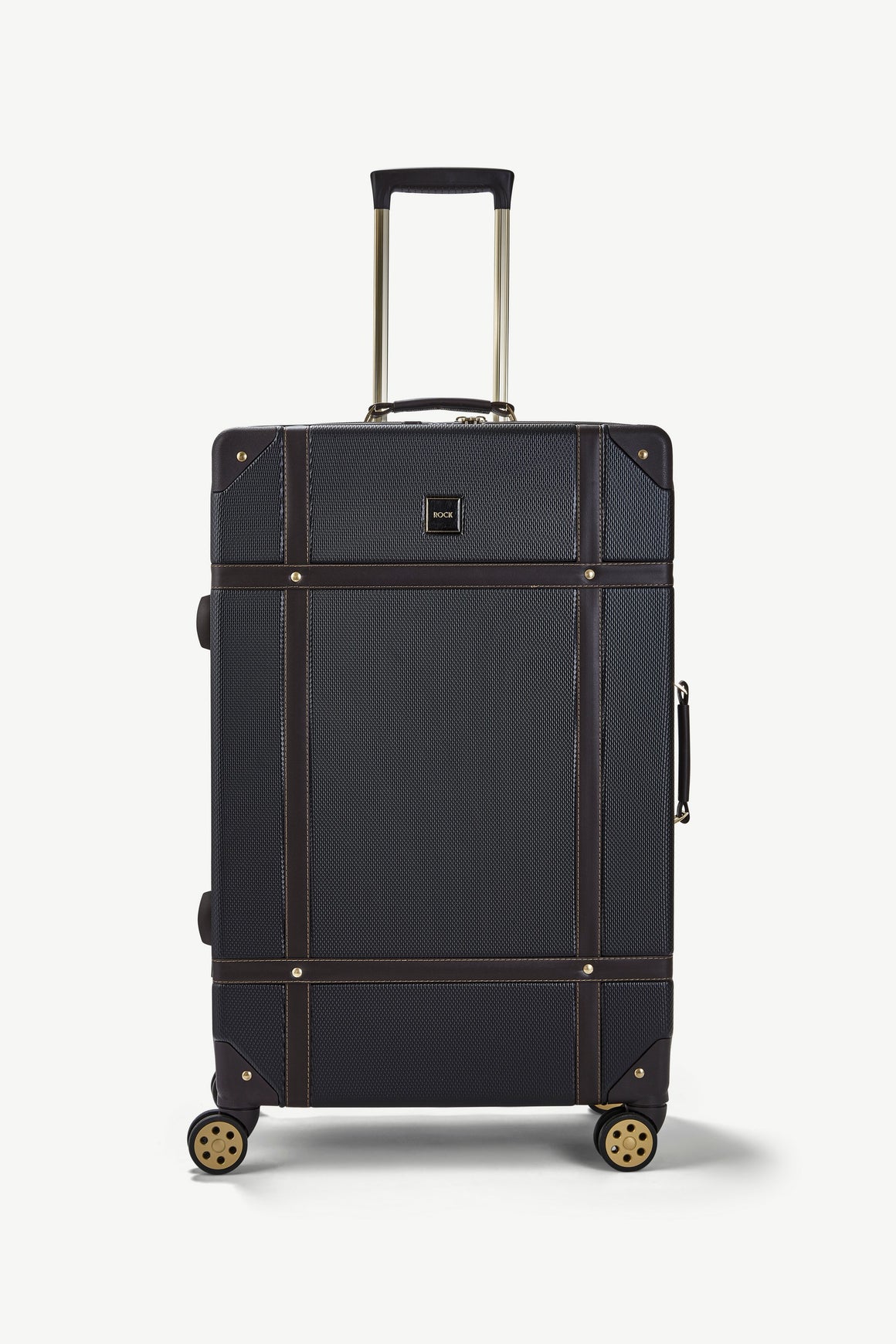 Vintage Large Suitcase in Black