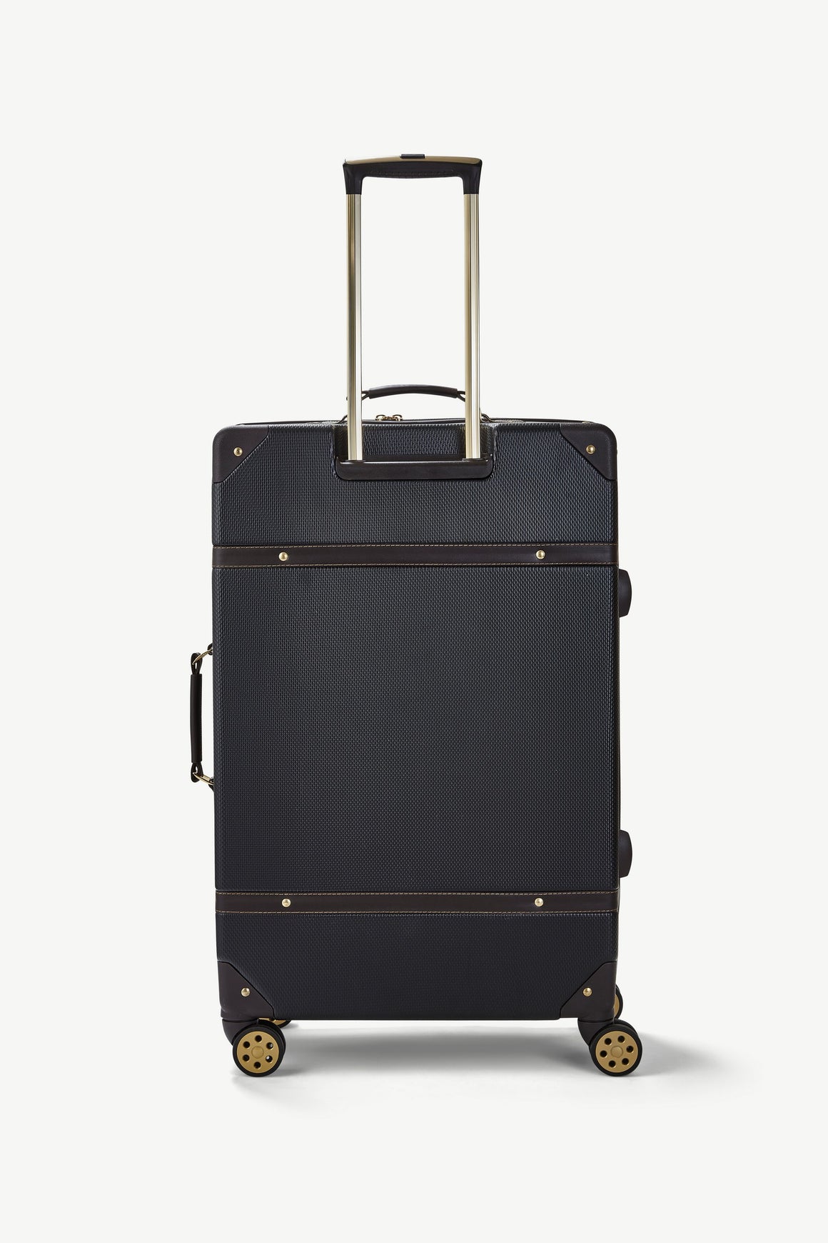 Vintage Set of 4 Suitcases in Black
