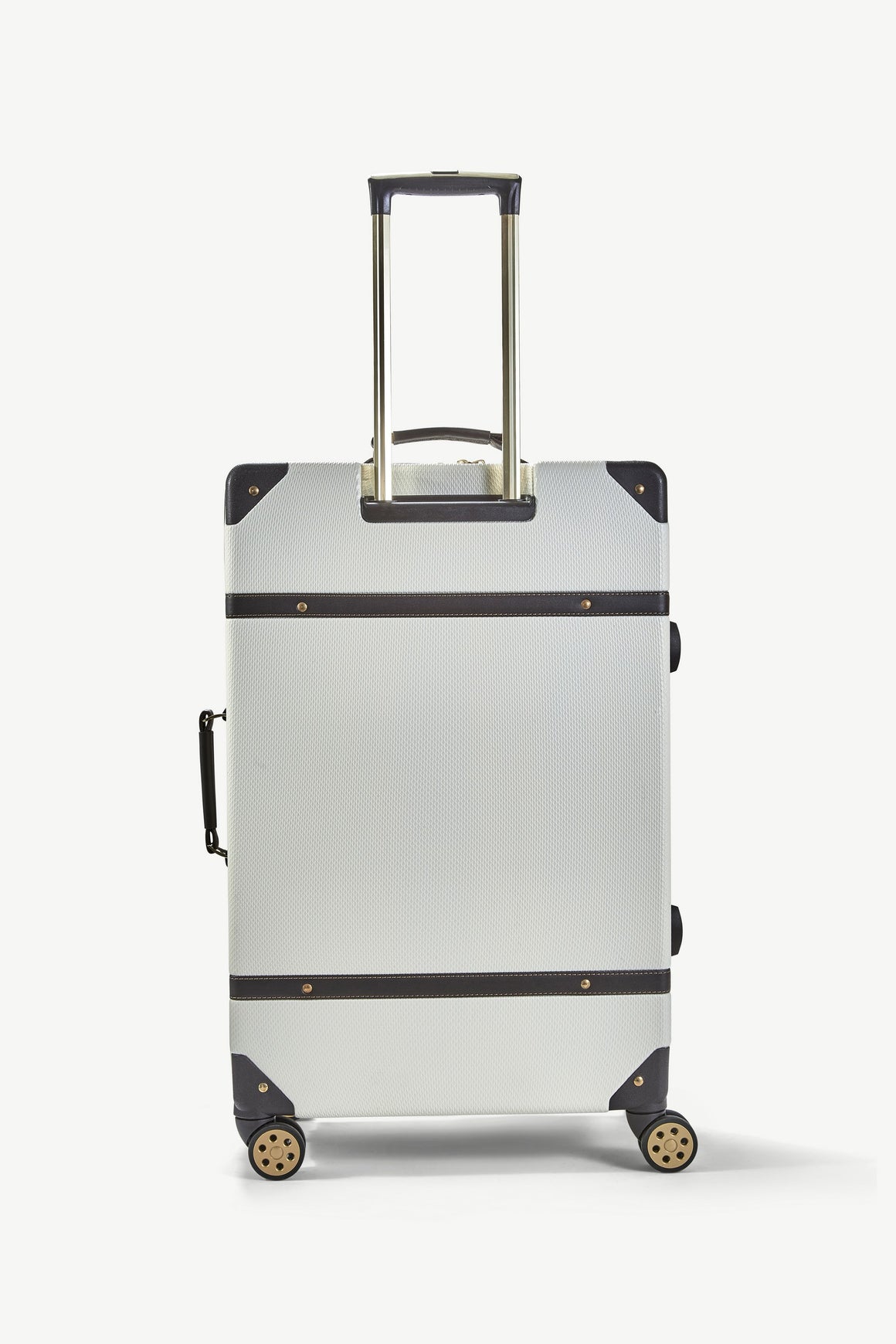 Vintage Large Suitcase in Cream