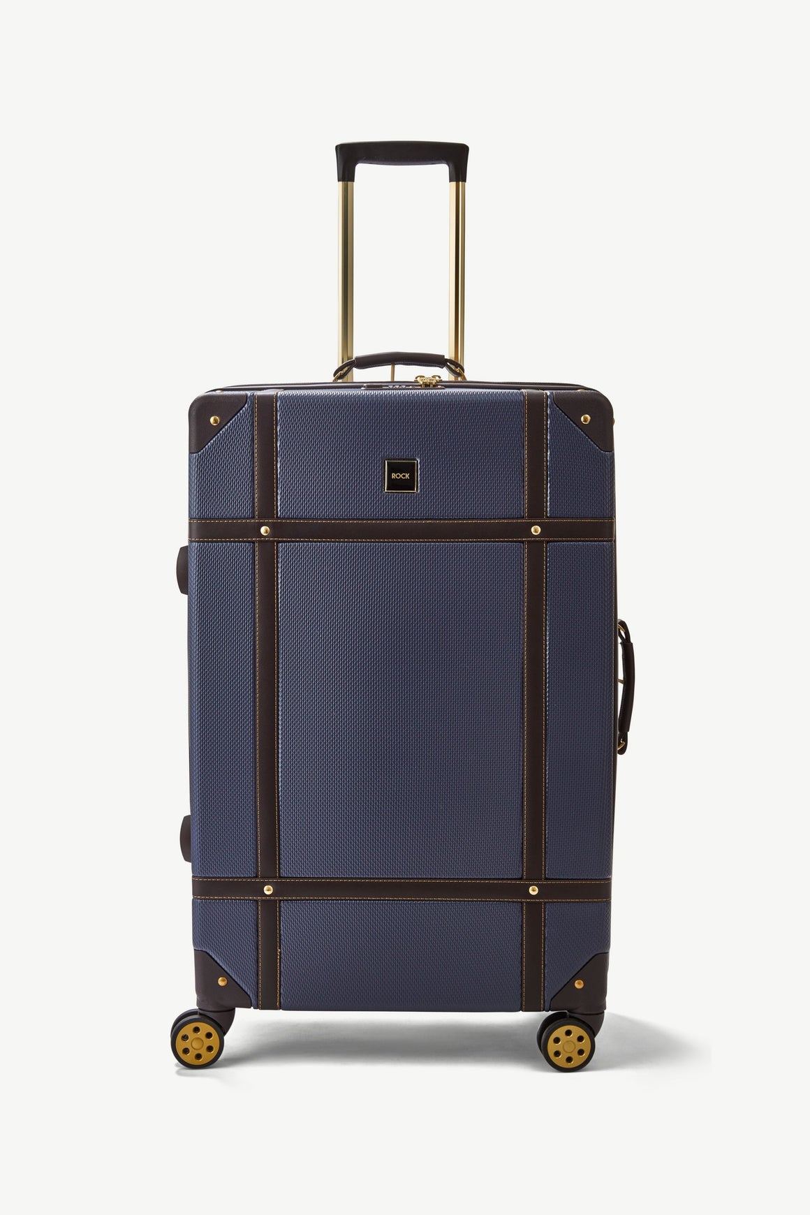 Vintage Set of 3 Suitcases in Navy