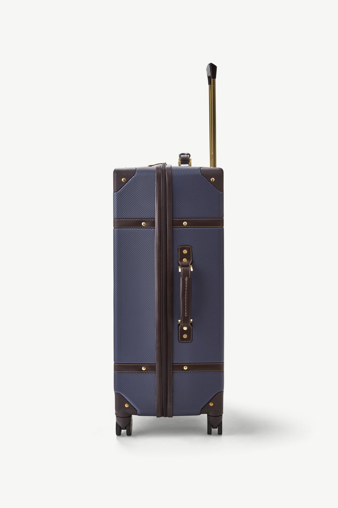 Vintage Set of 3 Suitcases in Navy