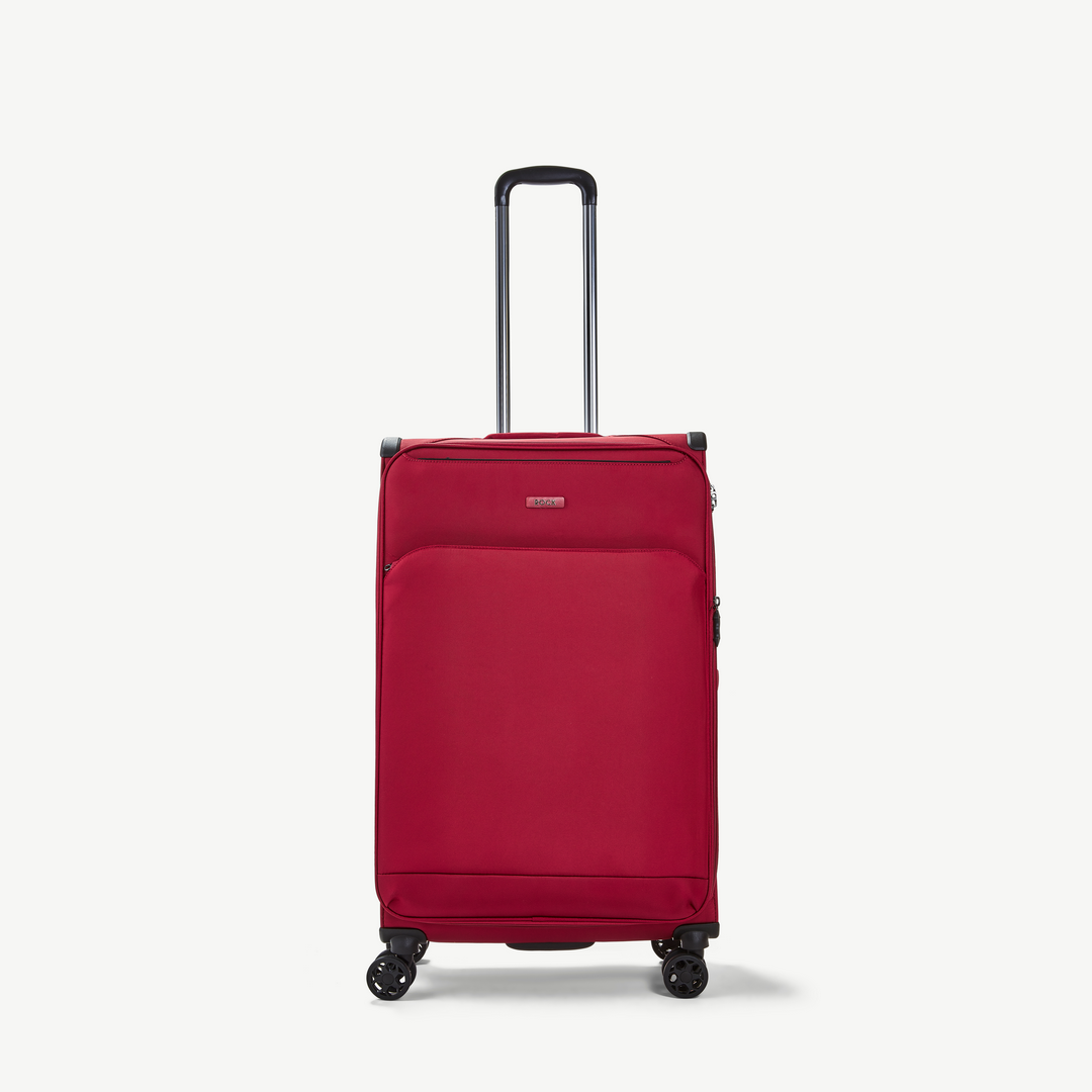 Georgia Set of 4 Suitcases in Burgundy