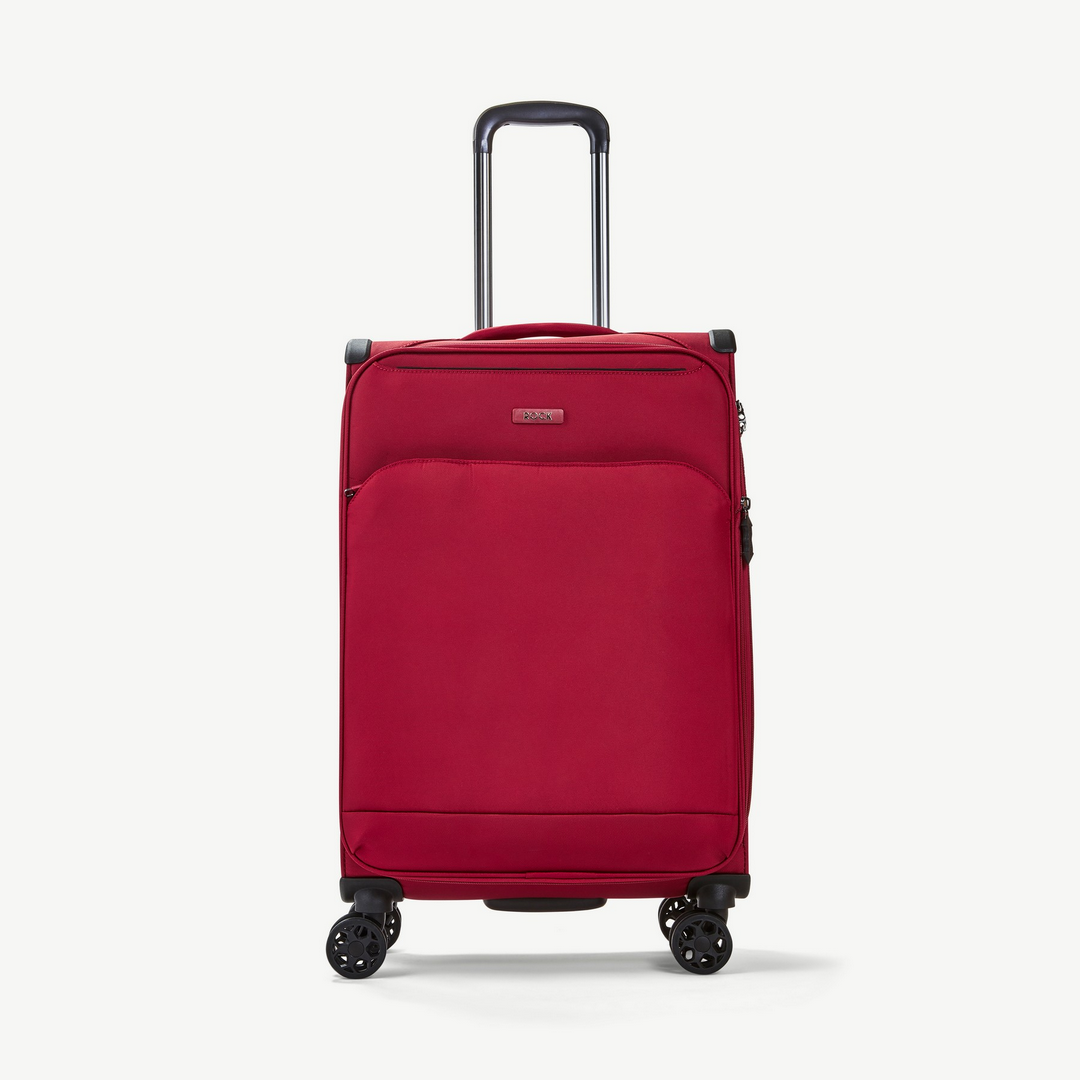 Georgia Medium Suitcase in Burgundy