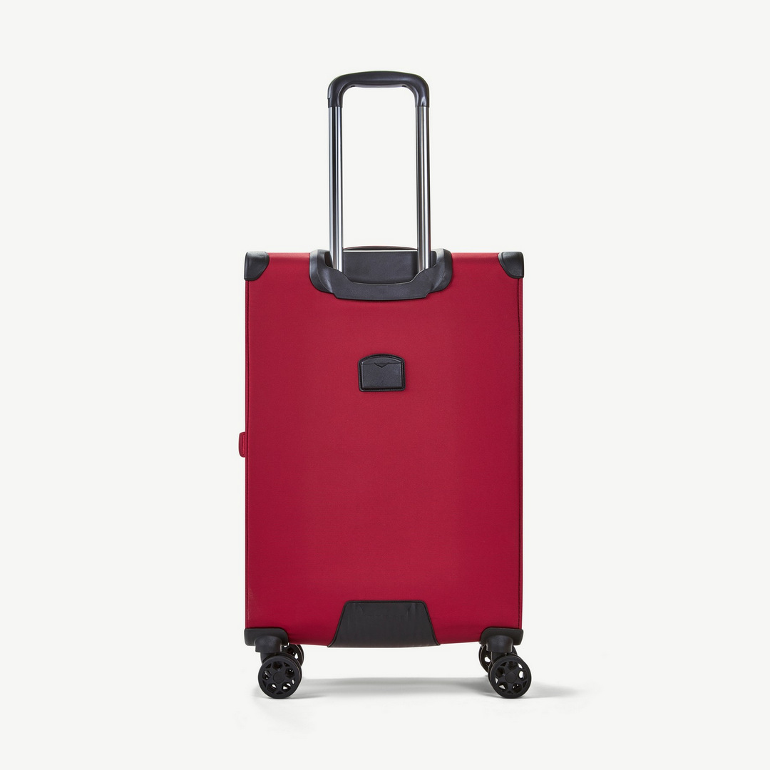Georgia Medium Suitcase in Burgundy