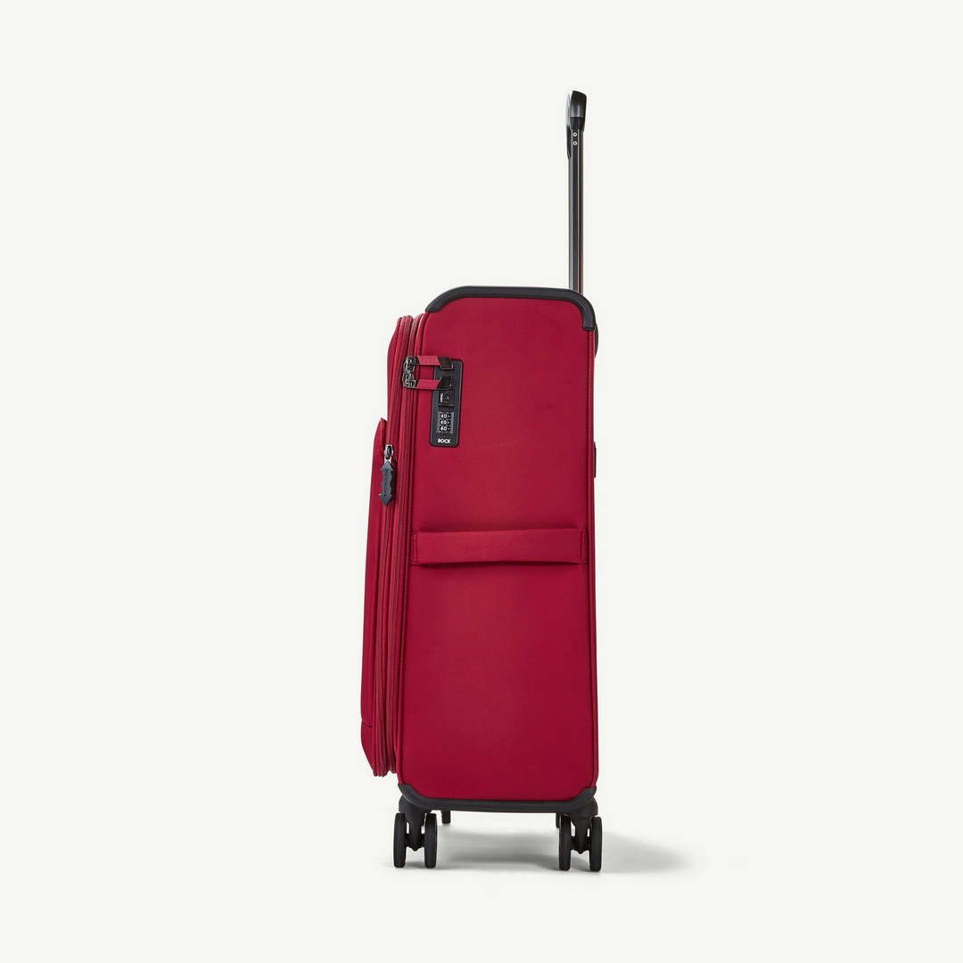Georgia Medium Suitcase in Burgundy