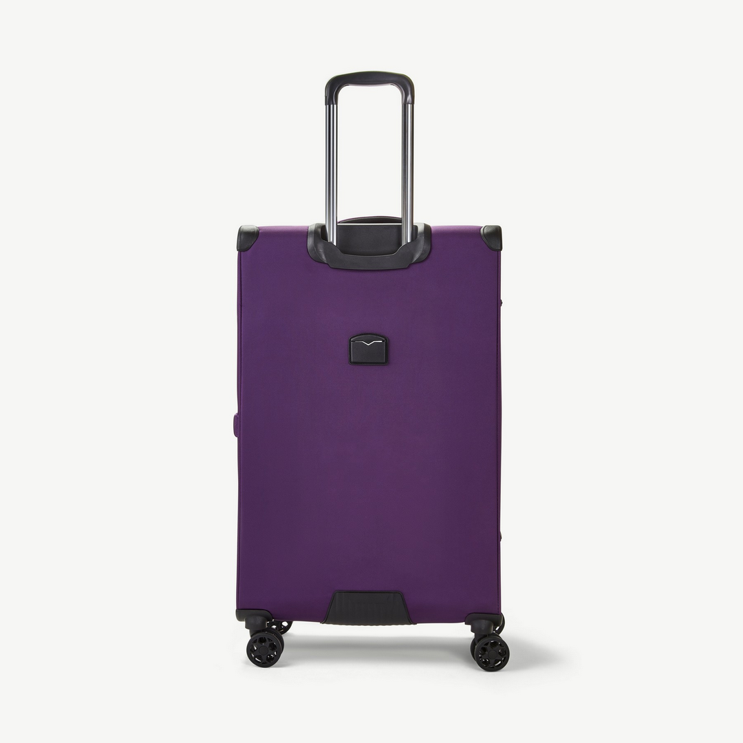 Georgia Large Suitcase in Purple