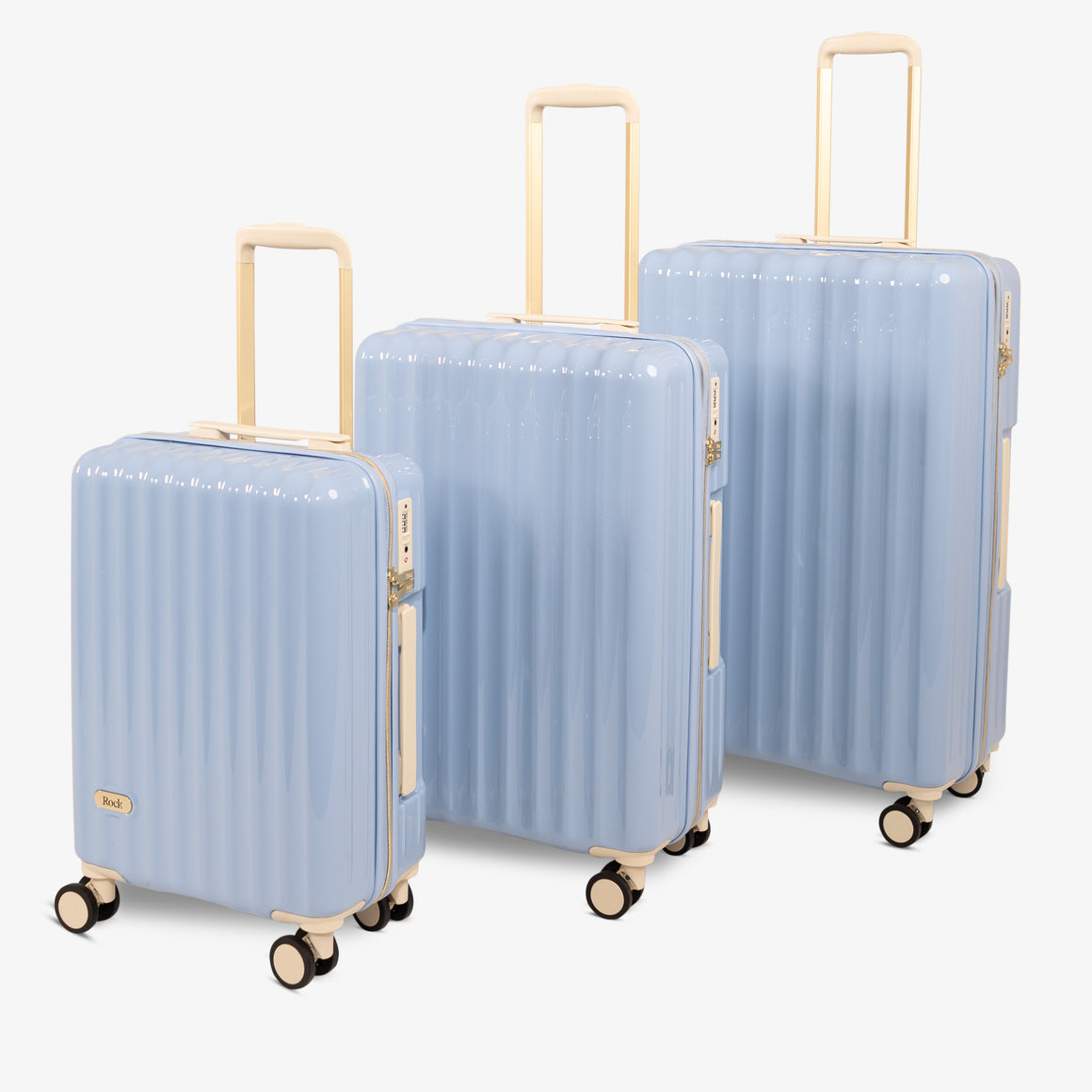 Primrose Set of 3 Suitcases in Blue
