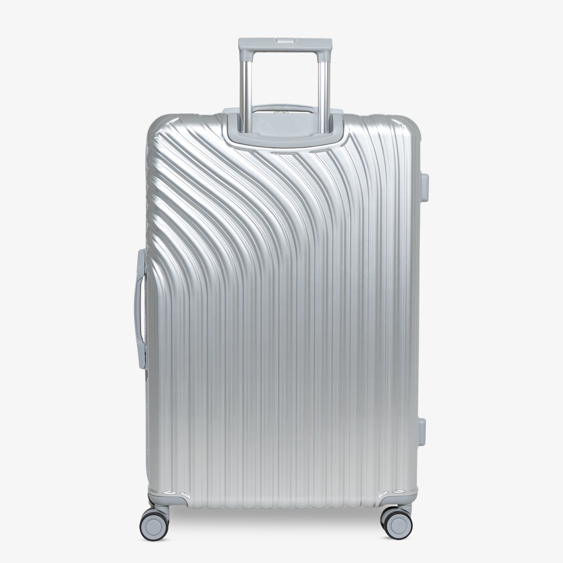 Vesta Large Suitcase in Silver