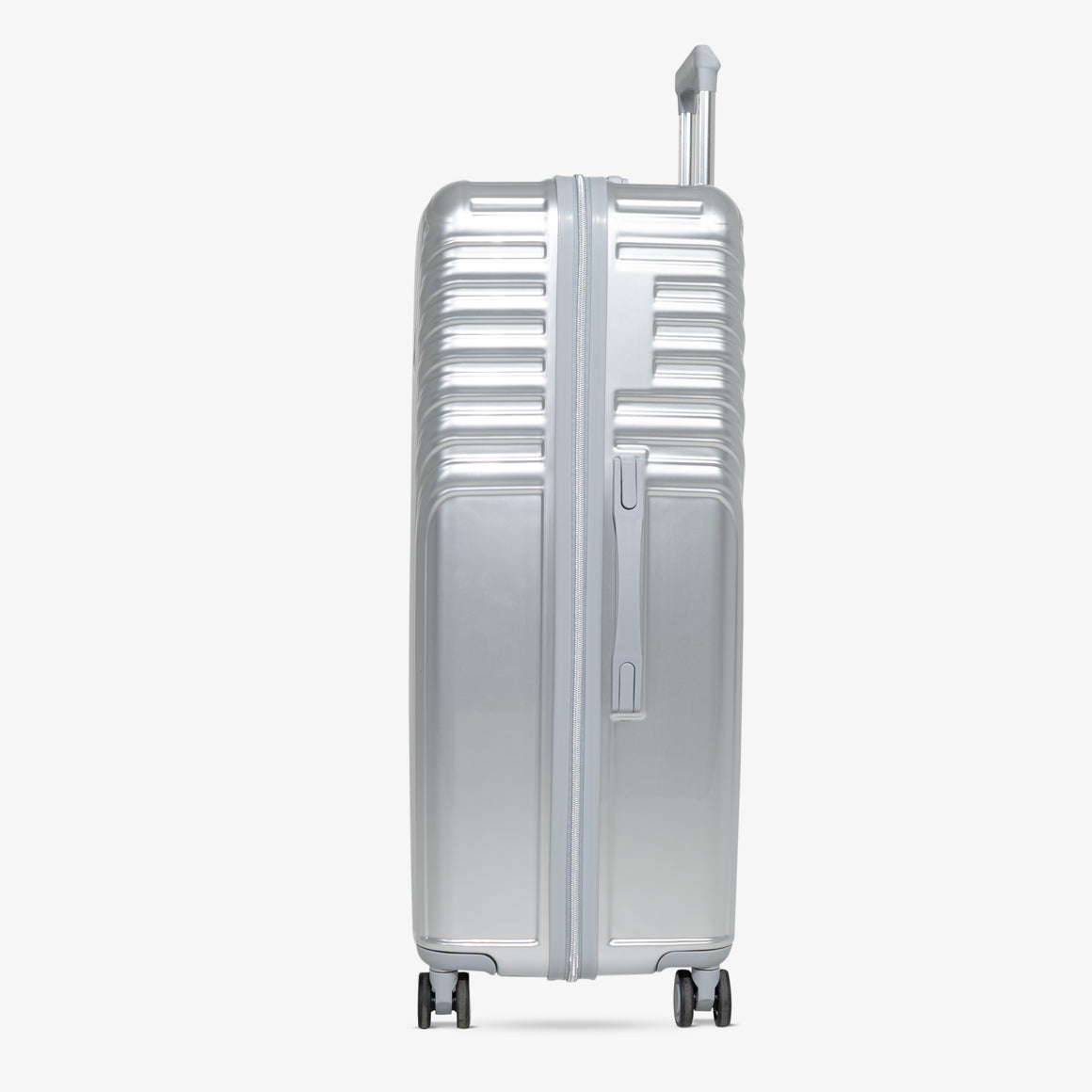 Vesta Large Suitcase in Silver