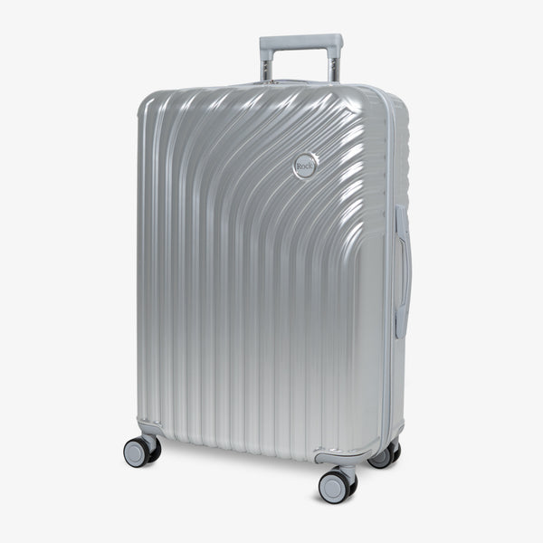 Vesta Medium Suitcase in Silver