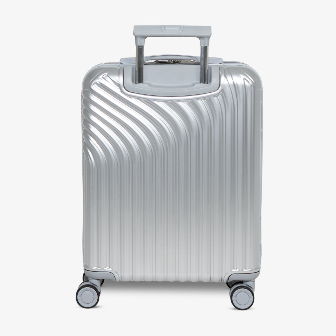 Vesta Small Suitcase in Silver