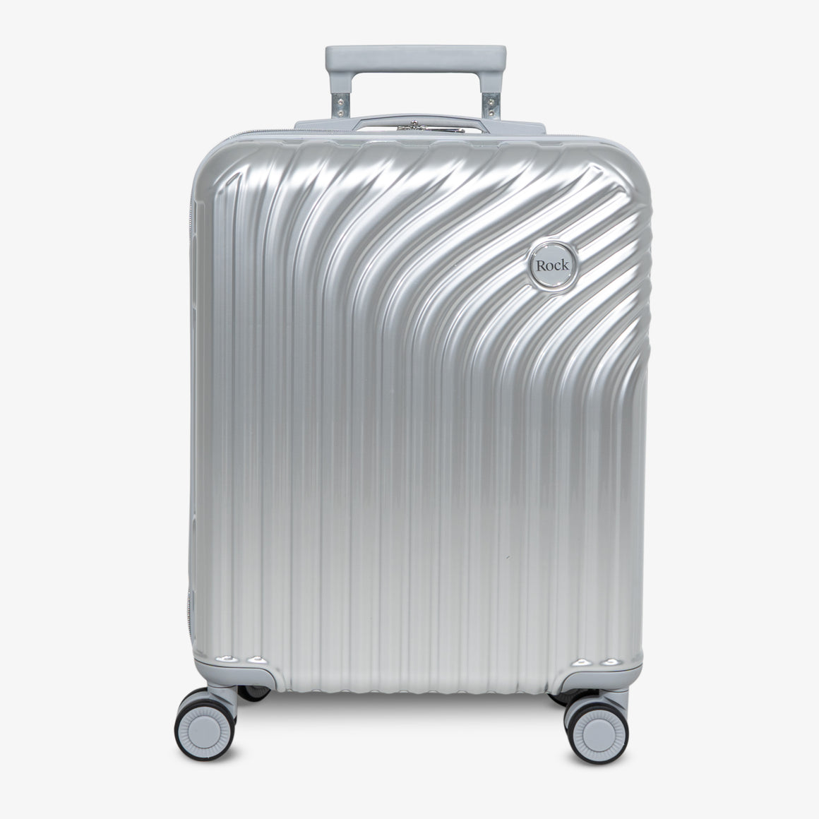 Vesta Small Suitcase in Silver