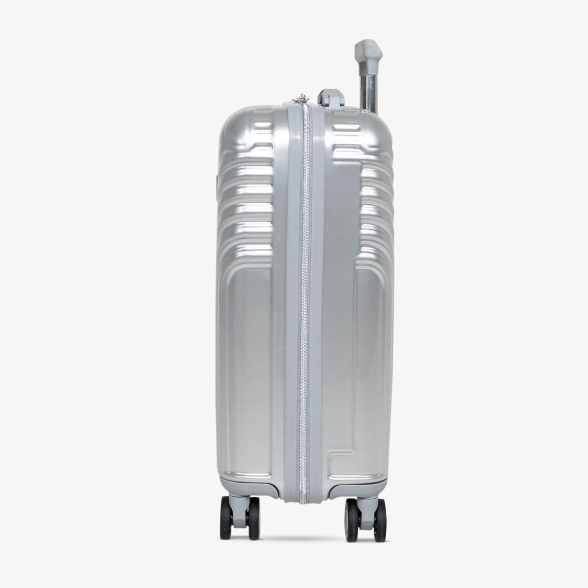 Vesta Small Suitcase in Silver