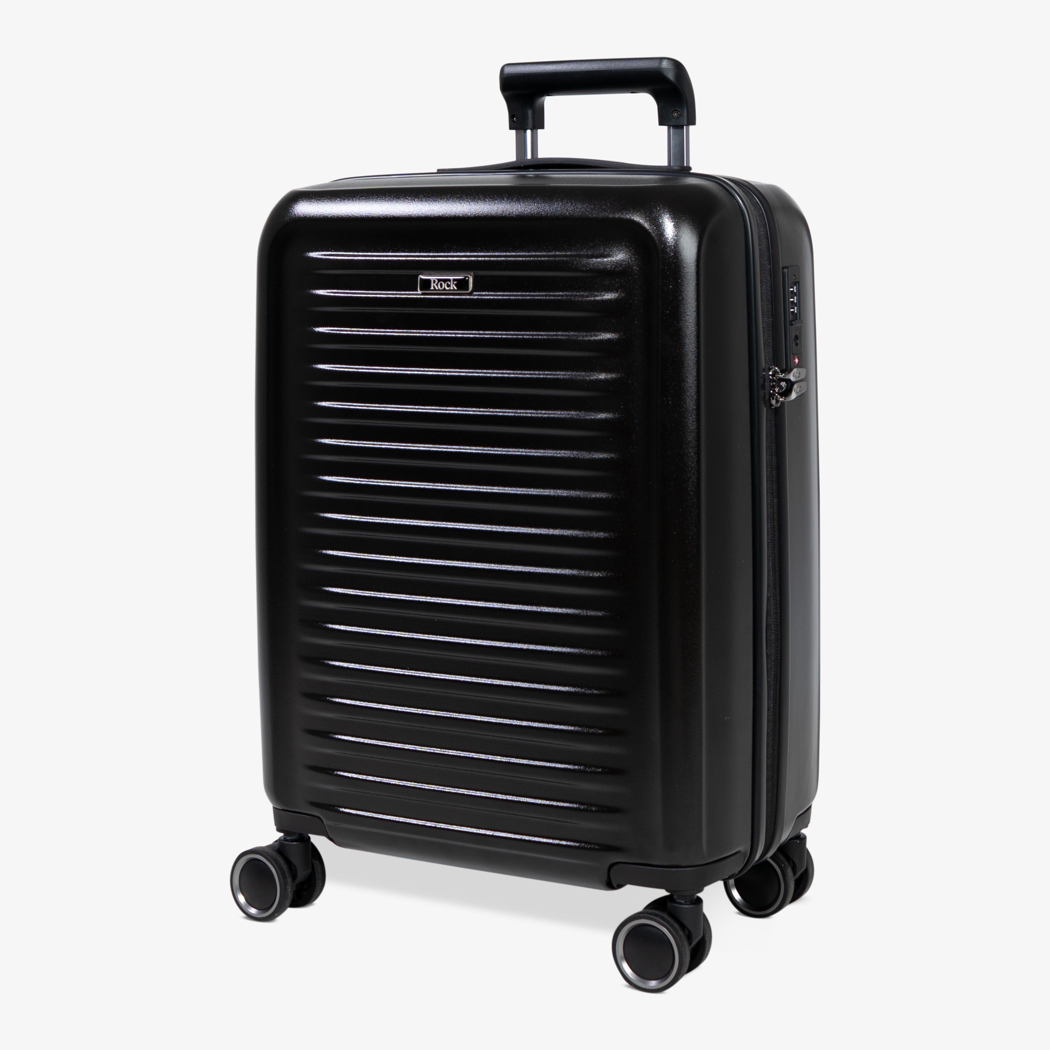 Legacy Small Suitcase | Black | Rock Luggage