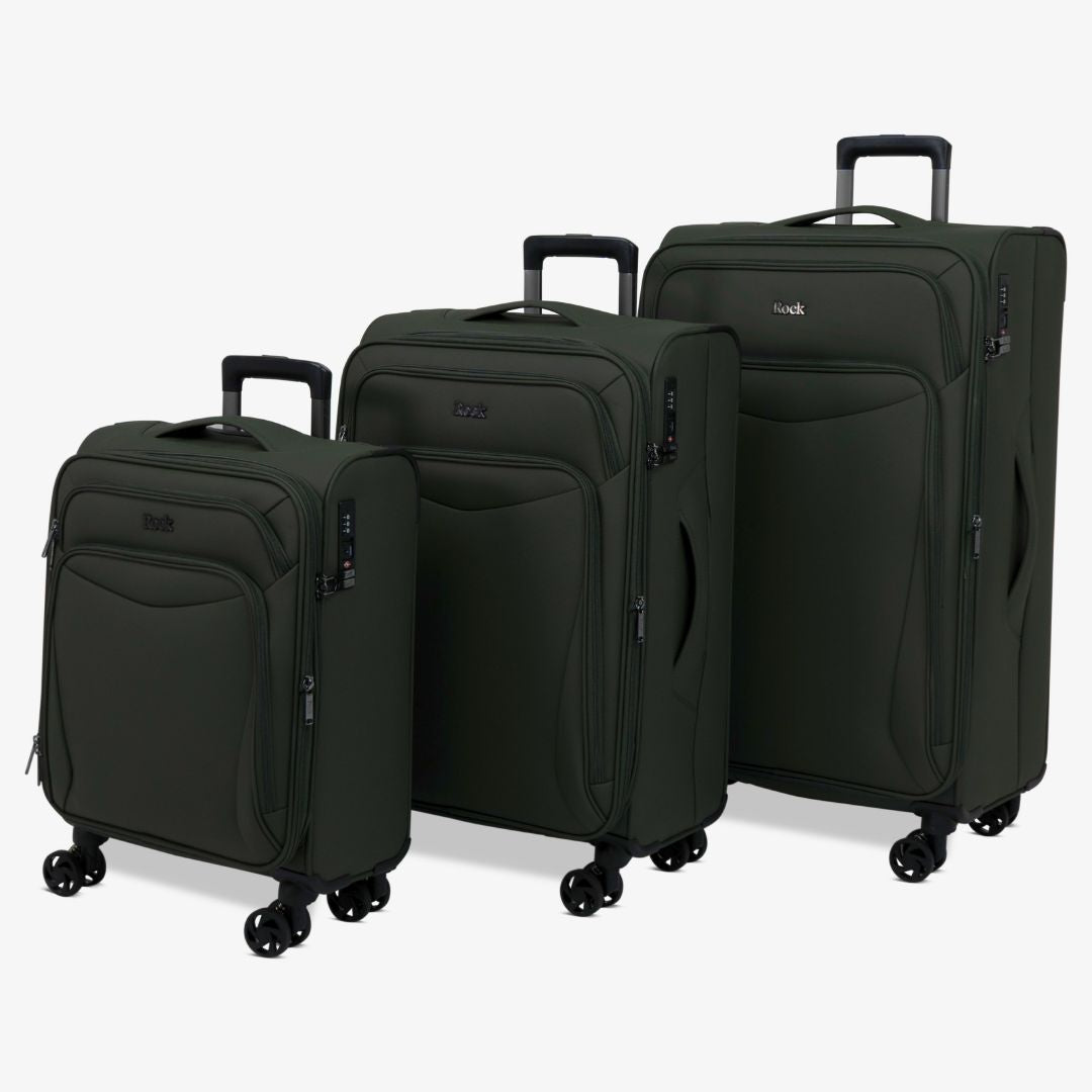 Vitality Set of 3 Suitcases in Khaki