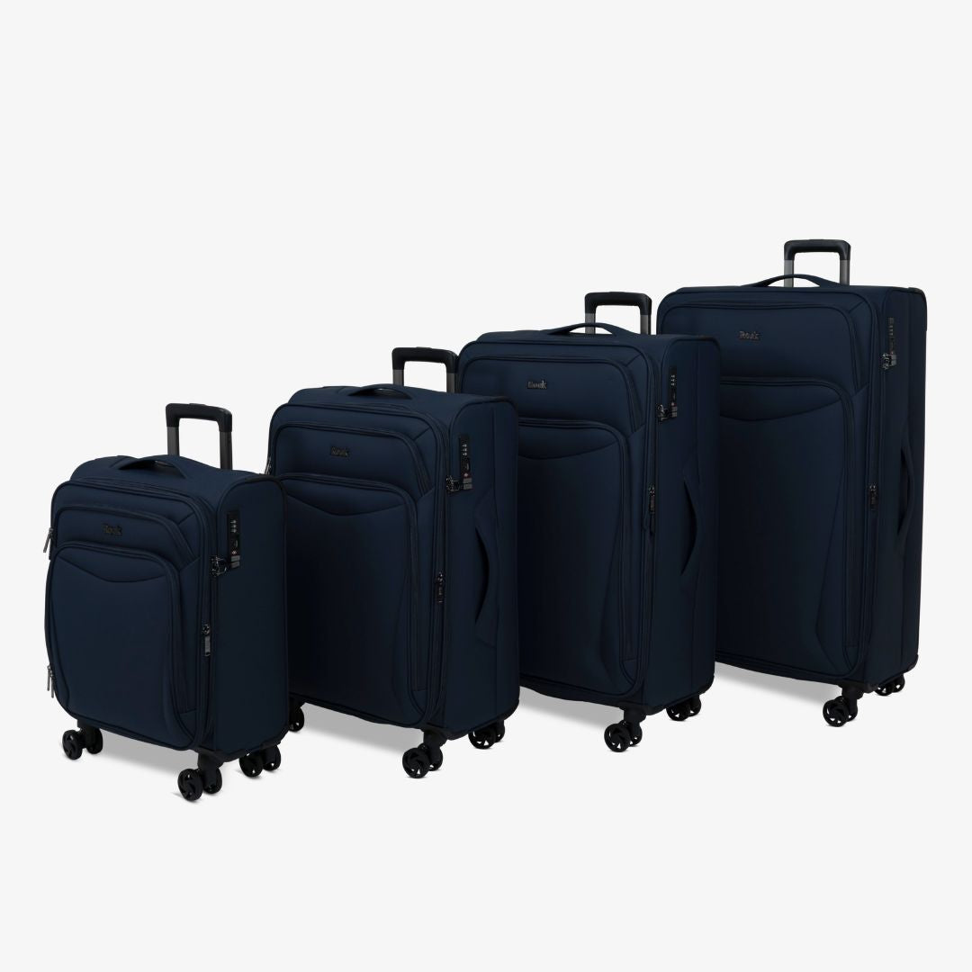 Vitality Set of 4 Suitcases in Navy