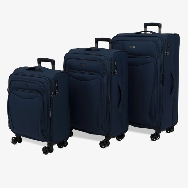 Vitality Set of 3 Suitcases in Navy