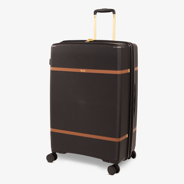 Medina Large Suitcase in Black Pepper