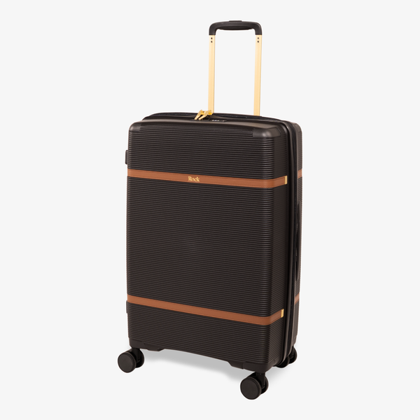 Medina Medium Suitcase in Black Pepper
