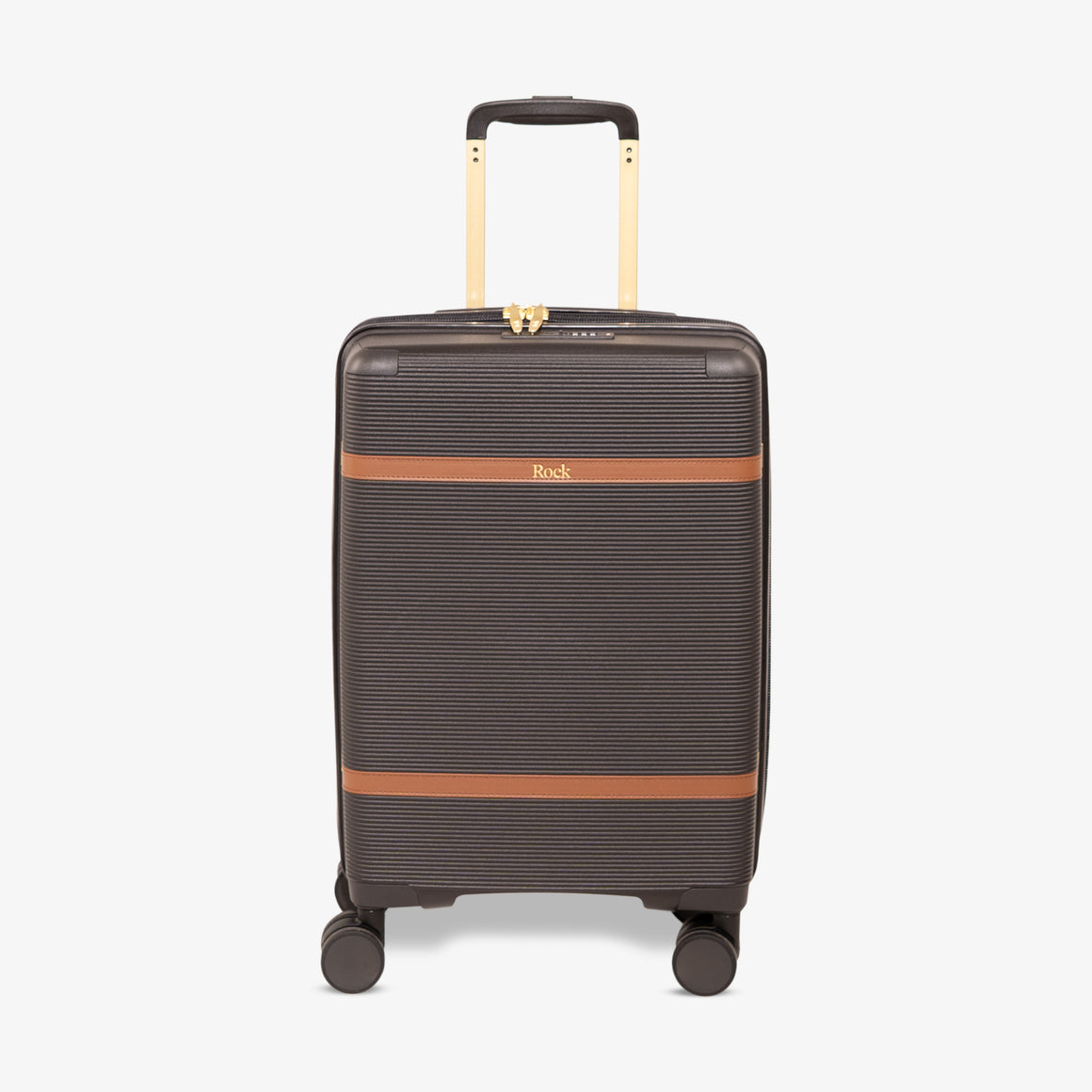 Medina Small Suitcase in Black Pepper