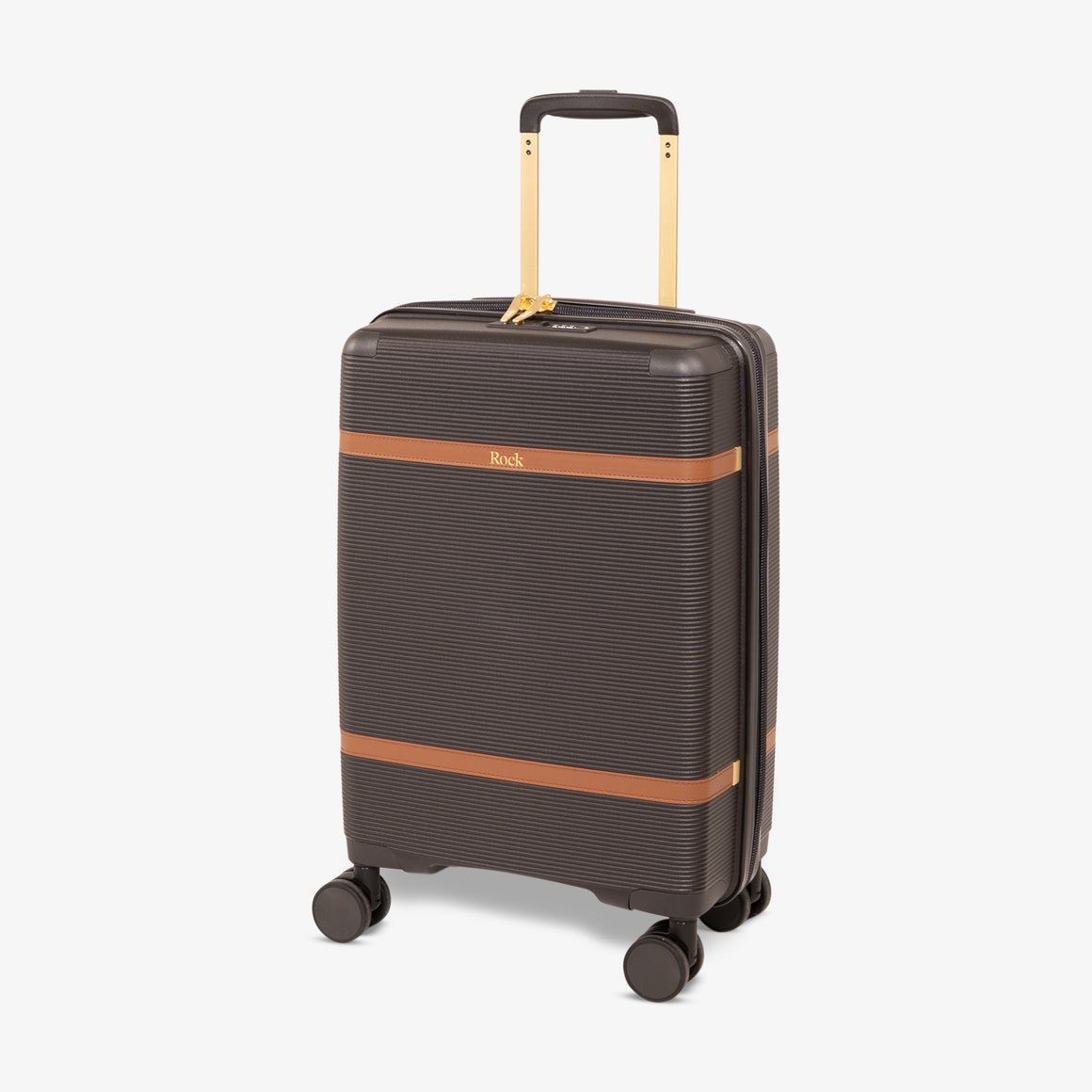Medina Small Suitcase in Black Pepper