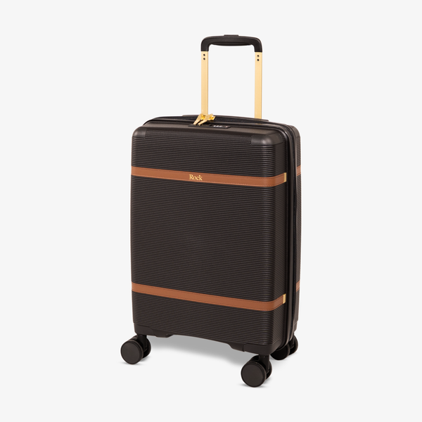 Medina Small Suitcase in Black Pepper
