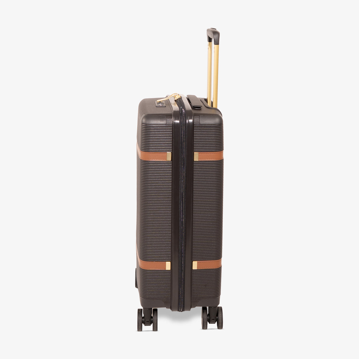 Medina Small Suitcase in Black Pepper