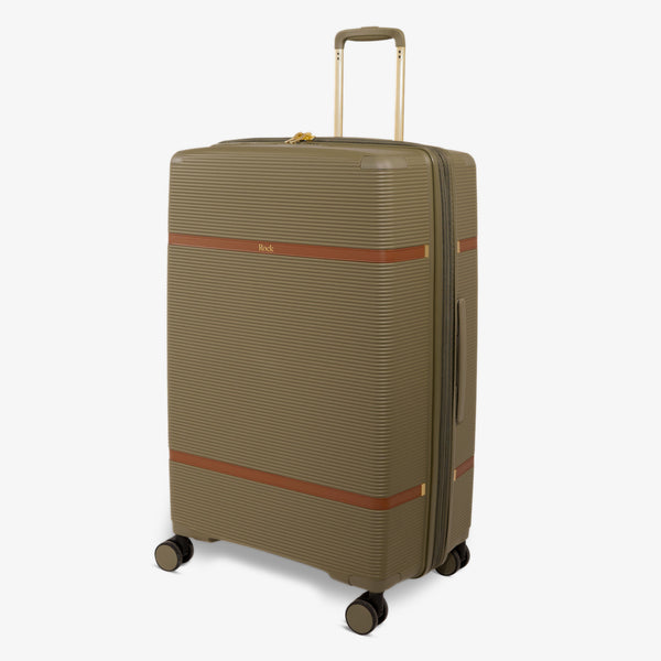 Medina Large Suitcase in Coriander Green