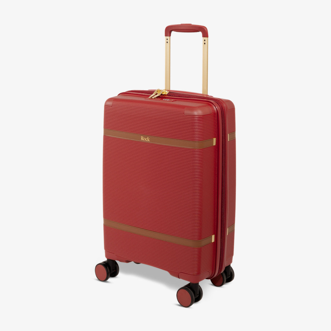 Medina Small Suitcase in Chilli Red