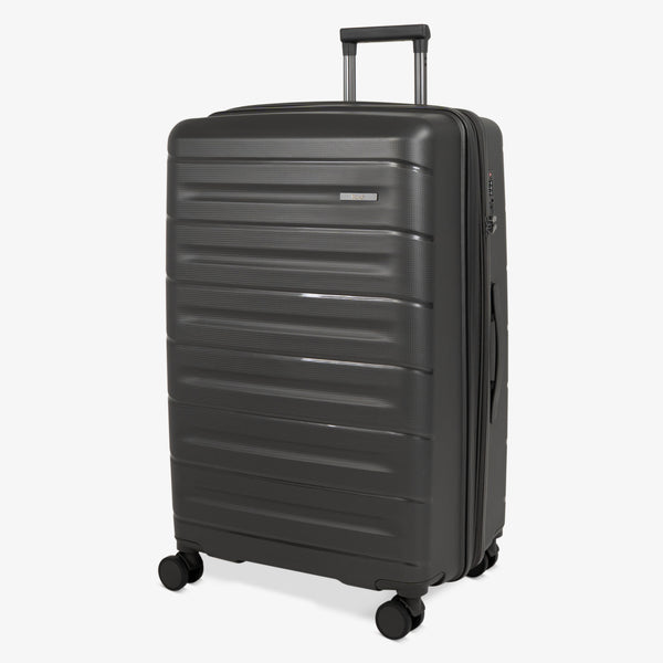 Brisbane Large Suitcase in Charcoal