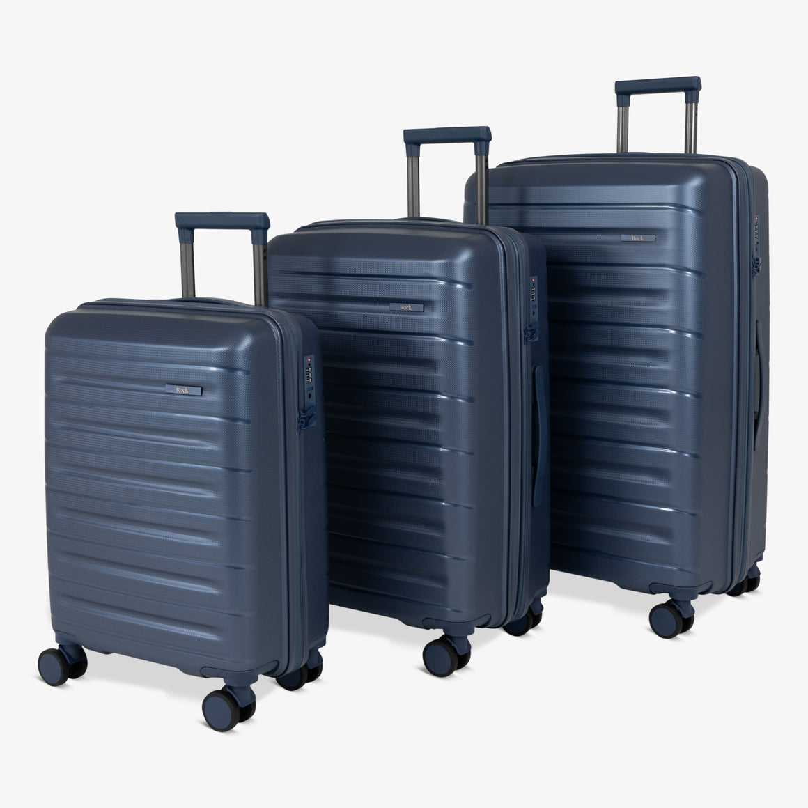 Brisbane Set of 3 Suitcases in Navy