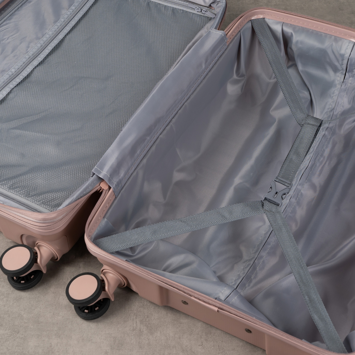 Brisbane Set of 3 Suitcases in Pink